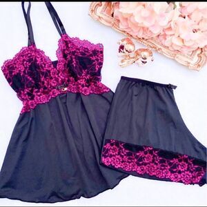 ‎Pretty baby chemise & shorts set  sleepwear